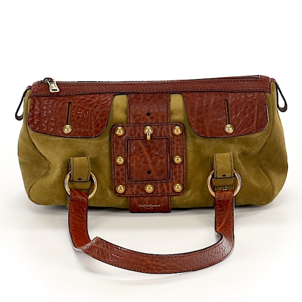 Yves Saint Laurent suede shoulder bag